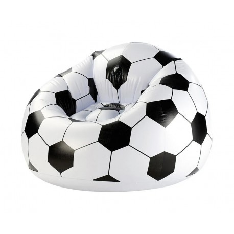 Надувной ленивый кресло-диван ФУТБОЛЬНЫЙ МЯЧ 105 х 70 см-1