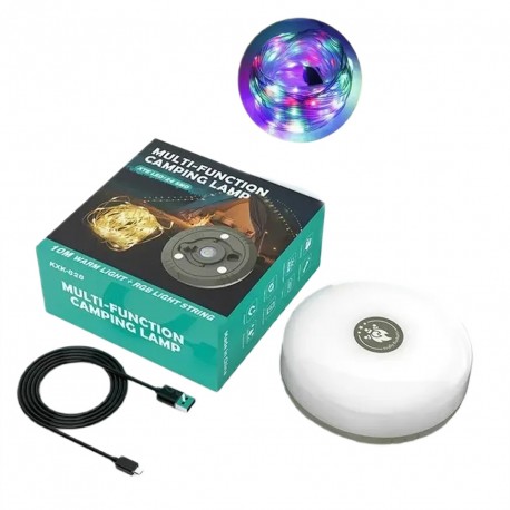 Светодиодная лента MULTI-FUNCTION CAMPING LAMP XTE LED+ SMD для кемпинга цветная оптом-1