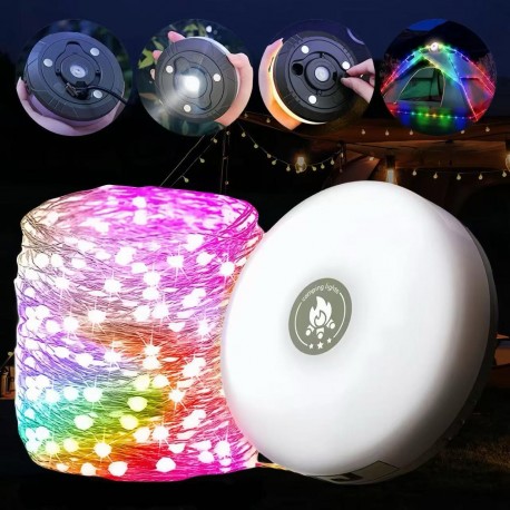 Светодиодная лента MULTI-FUNCTION CAMPING LAMP XTE LED+ SMD для кемпинга цветная оптом-6
