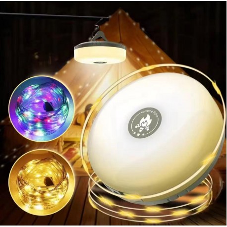 Светодиодная лента MULTI-FUNCTION CAMPING LAMP XTE LED+ SMD для кемпинга цветная оптом-2