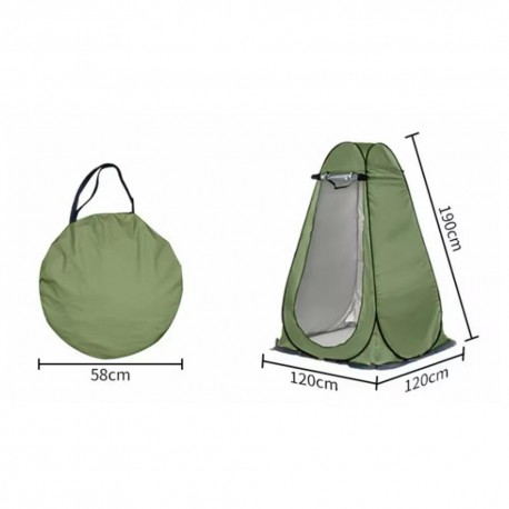 Портативная уличная палатка для душа, переодевания 120 х 190 см-5