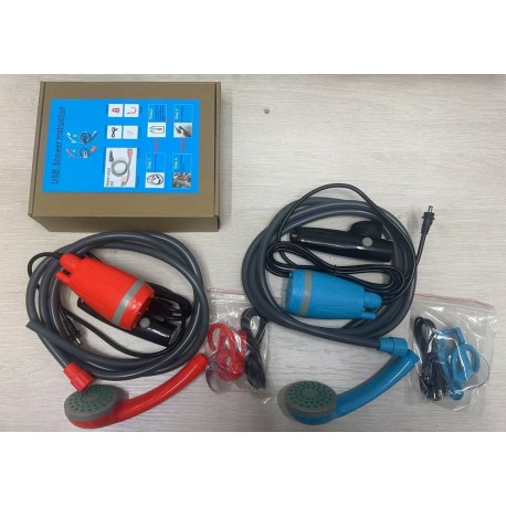 Портативный летний душ для отдыха и дачи оптом-5