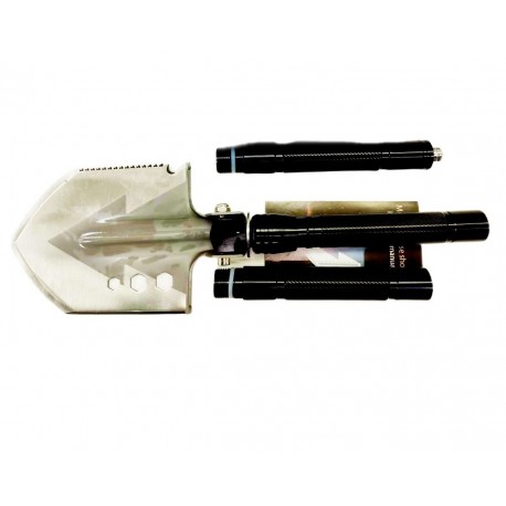 Многофункциональная складная штыковая лопата 9 в 1  оптом-4