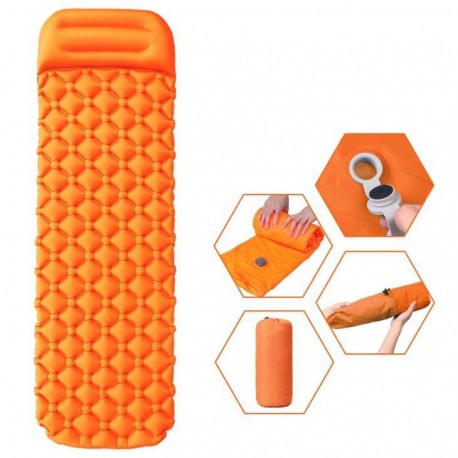 Легкий надувной матрас для кемпинга  оптом-1