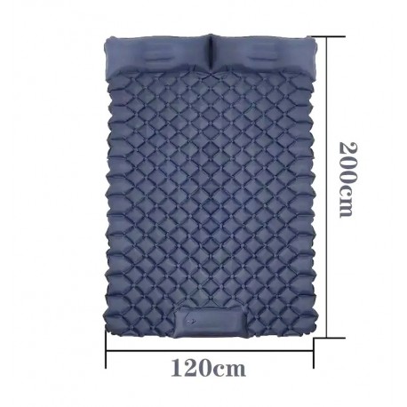 Надувной матрас 120х200 см для туризма и отдыха оптом-2