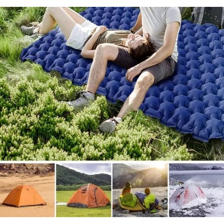 Надувной матрас 120х200 см для туризма и отдыха оптом-4