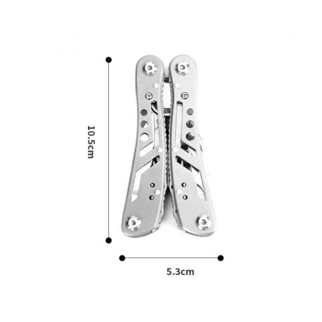 Мультитул-плоскогубцы из нержавеющей стали 10,5 х 3,5 см для кемпинга-4