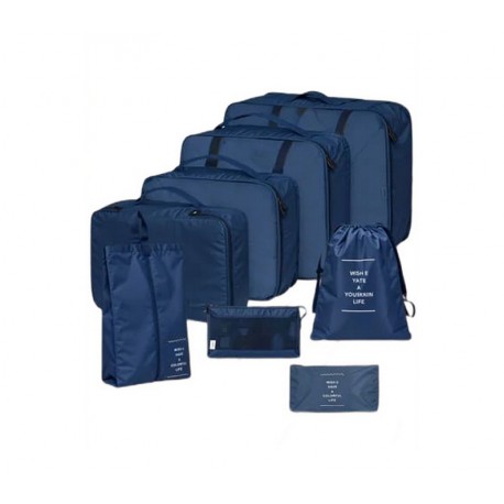 Набор органайзеров для чемодана, путешествий комплект 8 штук