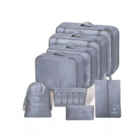 Набор органайзеров для чемодана, путешествий комплект 8 штук-4