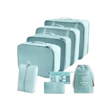 Набор органайзеров для чемодана, путешествий комплект 8 штук-5