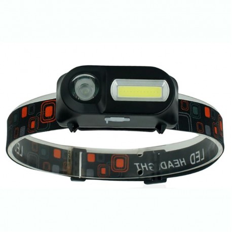 Налобный аккумуляторный фонарь Double Light Source Headlight KX-1804  оптом-2