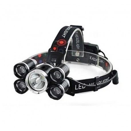 Налобный фонарь High power Headlamp 5*Cree T6  оптом-3