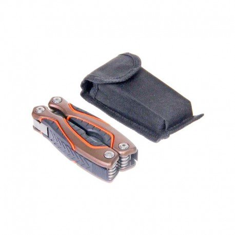 Мультитул ТУНДРА с плоскогубцами 13 в 1, в чехле оптом-6