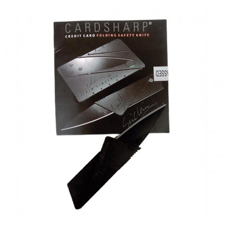 Нож-кредитка карманный складной из нержавеющей стали, длина 15 см  оптом