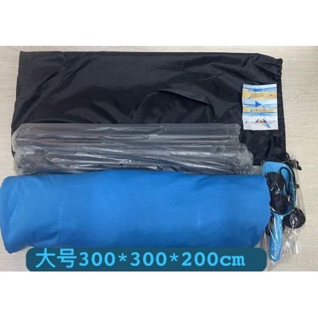 Выдвижной навес-тент палатка от солнца 300 х 300 х 200 см на 8 человек оптом-6