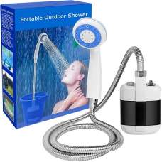 Портативный переносной душ Portable Outdoor Shower с аккумулятором и зарядкой