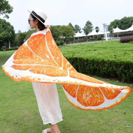 Пляжное покрывало Beach Towel Апельсин  оптом-1