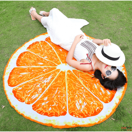 Пляжное покрывало Beach Towel Апельсин  оптом-2