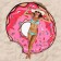Пляжное покрывало Beach Towel Пончик  оптом