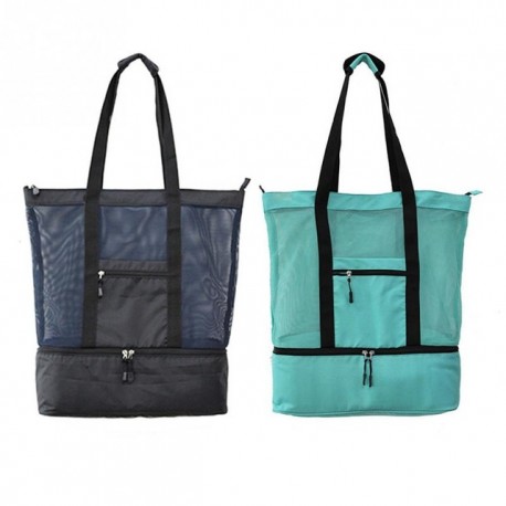 Складная пляжная сумка-термос  оптом-1