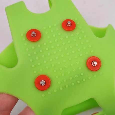 Противоскользящие накладки на обувь ( ледоступы ) Ice Grippers 2 шт  оптом-3