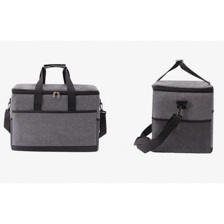 Переносная Сумка холодильник  для отдыха 38 х 30 х 24 см-2