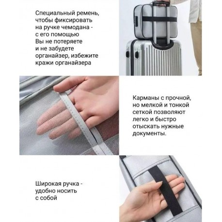 Дорожная сумка-органайзер для документов  оптом-7
