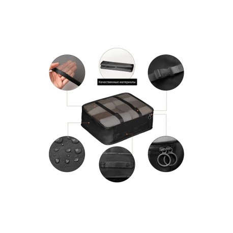 Набор органайзеров для чемодана, путешествий комплект 7 штук  оптом-4