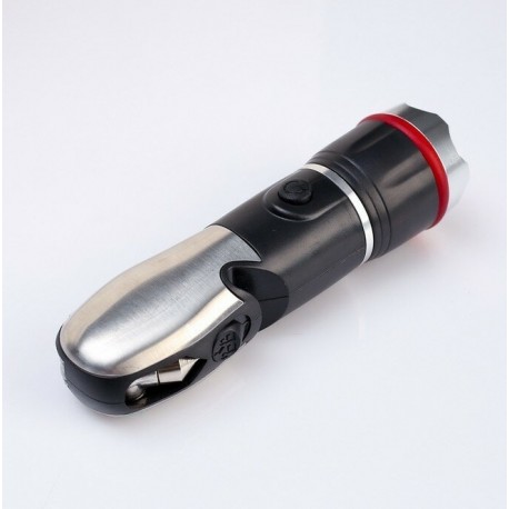 Туристический аккумуляторный фонарь-мультитул 6 в 1  оптом-4