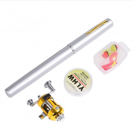 Удочка ручка с катушкой Pocket Pen Fishing Rod  оптом