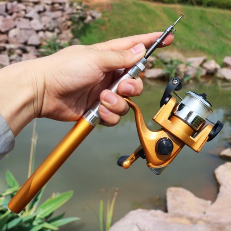 Удочка ручка с катушкой Pocket Pen Fishing Rod  оптом-6