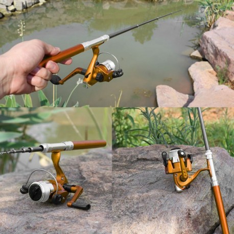 Удочка ручка с катушкой Pocket Pen Fishing Rod  оптом-7