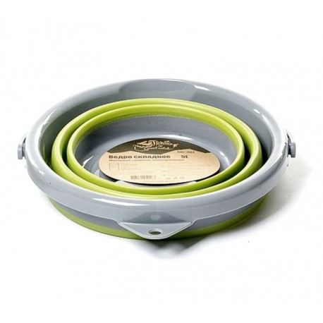 Ведро складное силиконовое 10 л  оптом-2