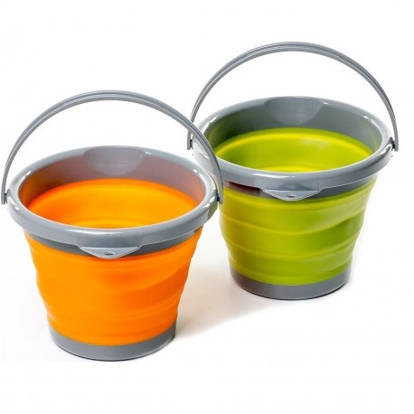 Ведро складное силиконовое 10 л  оптом-3