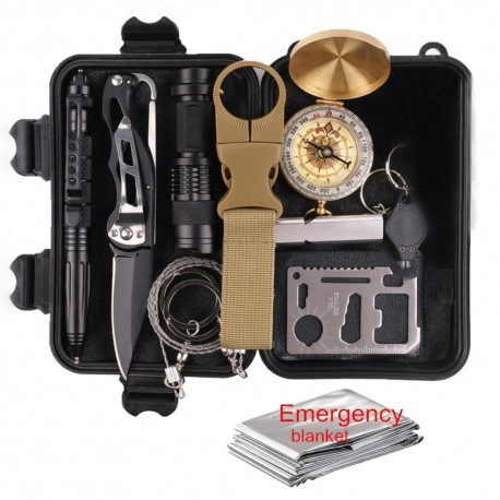 Универсальный набор для выживания 11 в 1  оптом