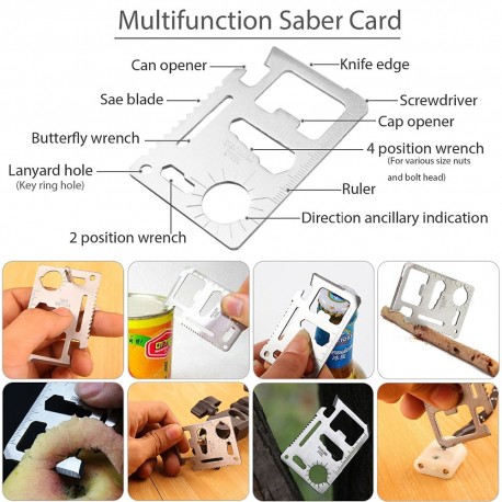 Универсальный набор для выживания 11 в 1  оптом-9