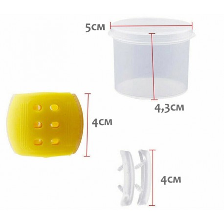 Тренажер эспандер для мышц скул и овала лица Jawline NAC-02 круглый  оптом-6