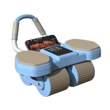 Четырехколесный тренажер для пресса, с автоматическим возвратом-1