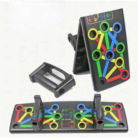 Доска для отжиманий и тренировок от пола 14 в 1-4