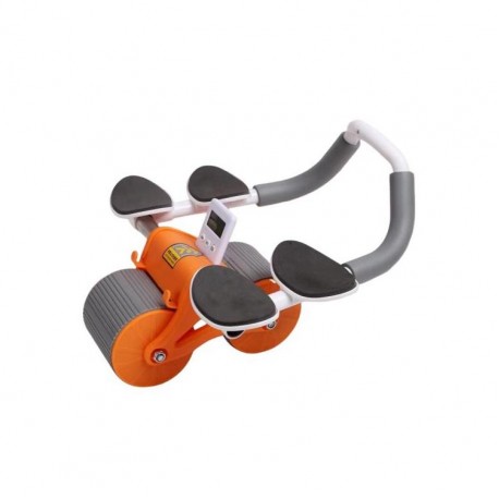 Двухколесный тренажер-ролик для пресса с возвратным механизмом и таймером  оптом-4