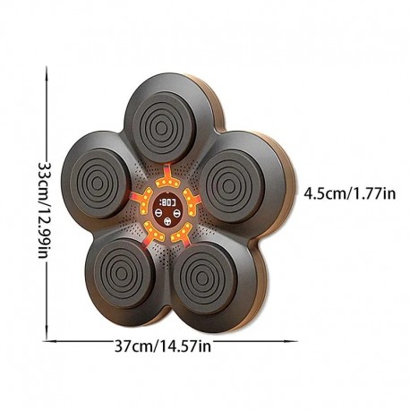 Настенный интеллектуальный музыкальный боксерский тренажер MUSIC BOXING TARGET  оптом-2