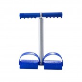 Пружинный тренажер эспандер с упорами для ног 