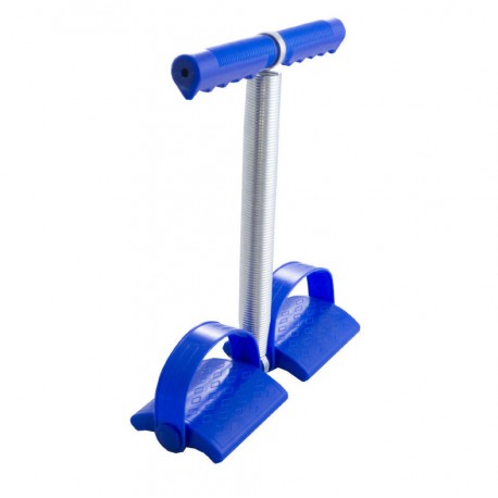 Пружинный тренажер эспандер с упорами для ног  оптом-2