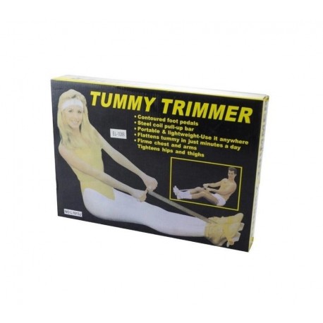 Пружинный тренажер эспандер с упорами для ног  оптом-4