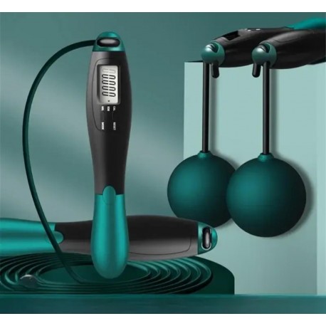 Скакалка беспроводная со счетчиком  оптом-4