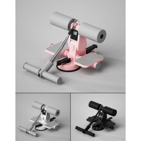 Тренажер для брюшного пресса, с натяжной веревкой-3