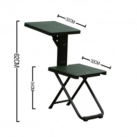 Многофункциональный складной стул для рыбалки-5