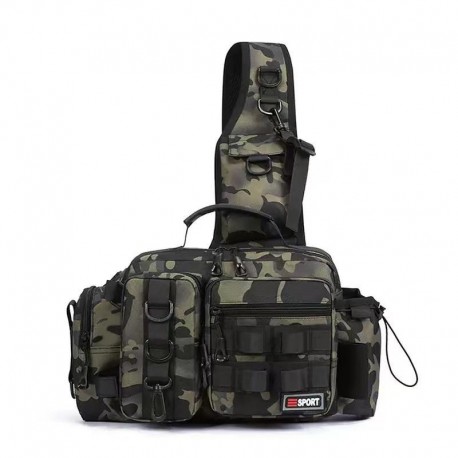Сумка-Рюкзак камуфляжный для рыбалки и охоты-1