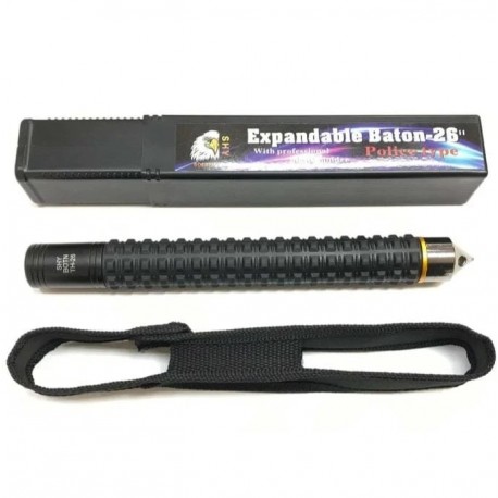 Телескопическая дубинка Expandable Baton-26 с пластиковым держателем 65 см  оптом-1