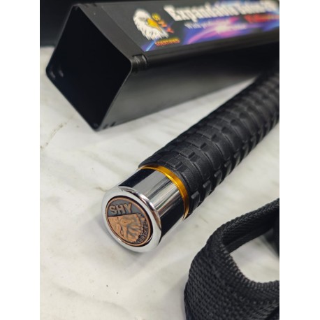 Телескопическая дубинка Expandable Baton-26 с пластиковым держателем 65 см  оптом-3